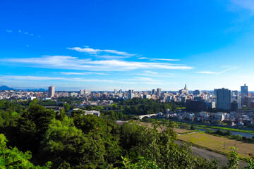 仙台市の都市風景