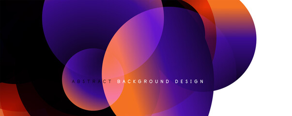 Obraz premium Trendy simple fluid color gradient abstract background. Mixing of colors and lines. Vector Illustration For Wallpaper, Banner, Background, Landing Page