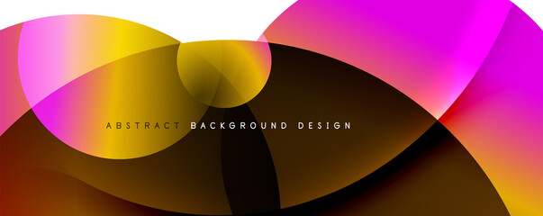 Trendy simple fluid color gradient abstract background. Mixing of colors and lines. Vector Illustration For Wallpaper, Banner, Background, Landing Page