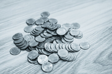 Gold coins stacks is representing riches and wealth management. Coin stack growing and find out the way to get a return on investment. Finance and money exchange investment as concept.