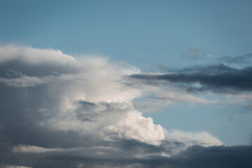 Fototapeta na wymiar Heavy clouds background for wallpapers