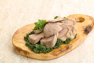 Sliced Pork Tongue snack appetizer
