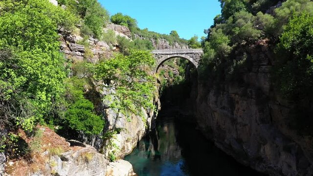 K&ouml;pr&uuml;l&uuml; Canyon is a canyon and a National Park in the Province of Antalya, Turkey. Covering an area of 366 km&sup2;.