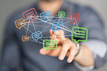 holding letter icon,email icons .Contact us by newsletter email and protect your personal information from spam mail. Customer service call center contact us.