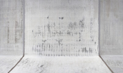 Sichtbetonwandfläche für Designertapeten und Fototapeten Raumdarstellung