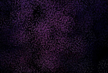 Dark Purple vector texture with colored lines.