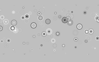 Light Gray vector texture with disks.