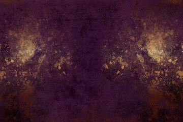 Golden Abstract  decorative paper texture  background  for  artwork  - Illustration
