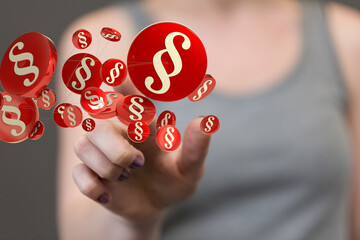 Customer service good cooperation, Consultation 3d