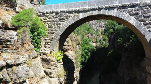 K&ouml;pr&uuml;l&uuml; Canyon is a canyon and a National Park in the Province of Antalya, Turkey. Covering an area of 366 km&sup2;.