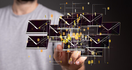 Sending email from a mobile .