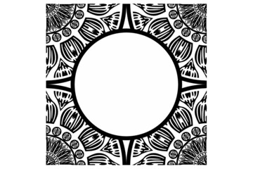 Mandala Ornament Border