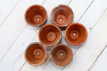 pot clay handmade