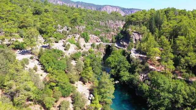 K&ouml;pr&uuml;l&uuml; Canyon is a canyon and a National Park in the Province of Antalya, Turkey. Covering an area of 366 km&sup2;.