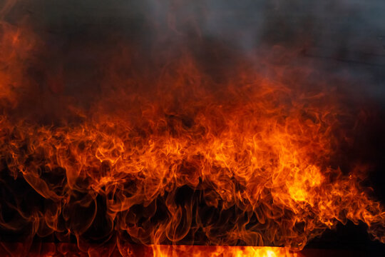 Flame of fire,Abstract blaze fire flame texture for banner background,Fire background.