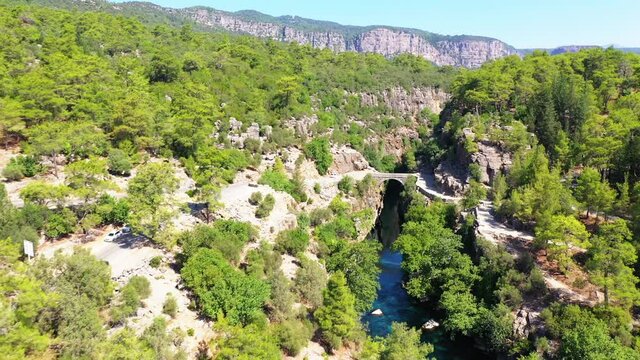K&ouml;pr&uuml;l&uuml; Canyon is a canyon and a National Park in the Province of Antalya, Turkey. Covering an area of 366 km&sup2;.