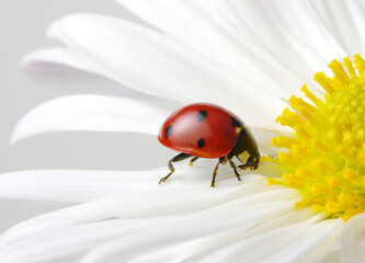 Ladybug on a flower