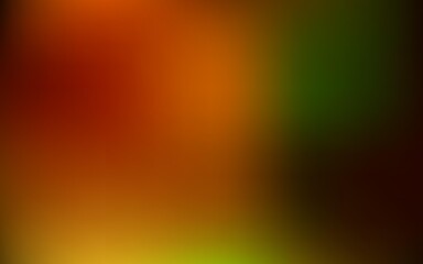 Dark orange vector blur pattern.