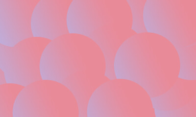 background image of several peach circles and overlapping