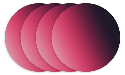 background image of several purple half circles lined up and overlapping