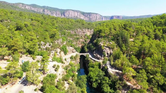 K&ouml;pr&uuml;l&uuml; Canyon is a canyon and a National Park in the Province of Antalya, Turkey. Covering an area of 366 km&sup2;.