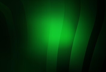 Dark Green vector abstract bright texture.