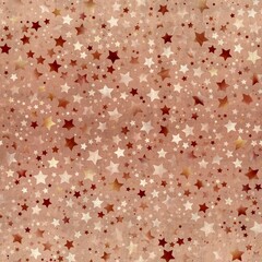 Seamless pattern of star motif in intricate colors and texture. High quality illustration great for kids bedroom or textiles. Luxury glittering detailed starry night textile print for surface design