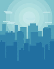 abstract cityscape background