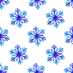 Christmas and New Year snowflake pattern. Great for printing on fabric, scrapbooking, packaging