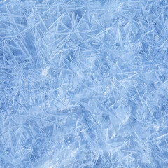 Ice closeup textured frosty background