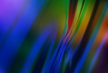 Dark Blue, Yellow vector abstract blurred background.