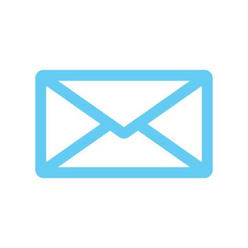 Email blue icon