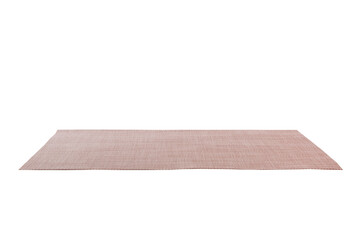 Empty Asian Food Background. place mat on wooden background perspective view with copy space flat lay