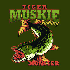 Muskellunge fishing design