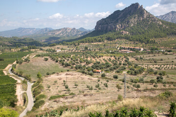 Countryside outside Horta de Sant Joan; Tarragona