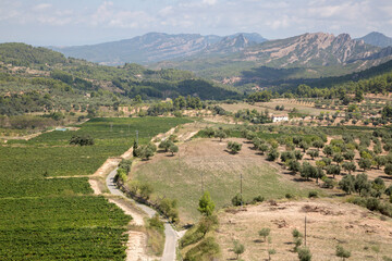 Countryside outside Horta de Sant Joan; Tarragona