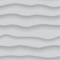 Abstract seamless pattern with waves, relief of sand.