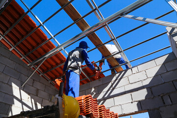 Trabalhadores na Obra