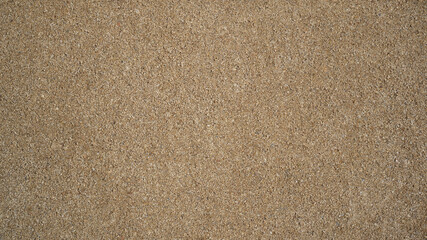 Sand smooth on the beach, In summer, Texture background, Top view