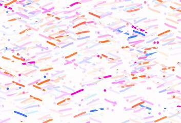 Light Blue, Red vector background with stright stripes.