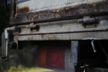 rust on a truck