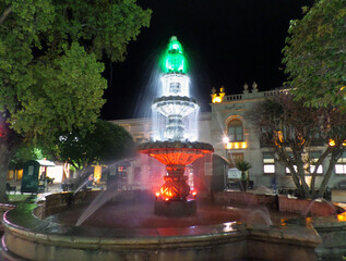 Fuente con Colores de M&eacute;xico