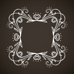 Vignette. Vector drawing