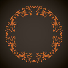 Vignette. Vector drawing