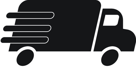 Truck with black fill colour