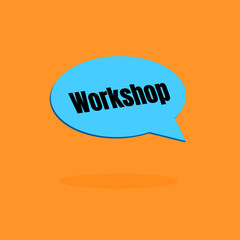 Workshop Text Realistic Speech Bubble