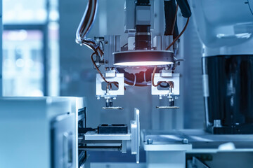 Robotic vision sensor camera system in intellegence factory