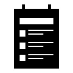 Vector Guidelines Glyph Icon Design