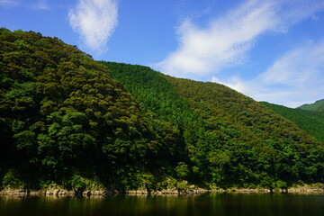 Shimanto River Valley in Kochi, Shikoku, Japan - 日本 四国 高知 四万十川	