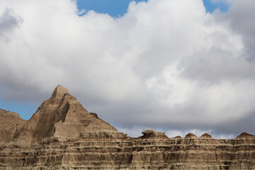 Around the Fossil Exhibit Area, Badlands National Park, South Dakota